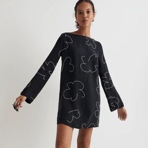 Madewell | Dresses | Nwt Madewell Cross Back Linen Mini Dress | Poshmark